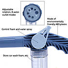 Насадка на шланг з розпилювачем миючих засобів для миття машини Ez Jet Water Cannon, фото 4