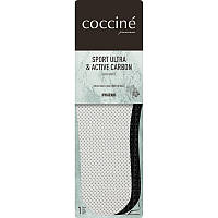 Стельки с активированным углем Coccine Sport Ultra With Active Carbon, Белый, 41