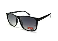 Очки солнцезащитные черного цвета мужские Wayfarer Ray Ban