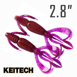 Crazy Flapper 2.8" (70 мм.) 8 шт. Силікон Keitech col. pal#13 mistic spice