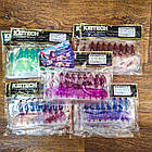 Crazy Flapper 2.8" (70 мм.) 8 шт. Силикон Keitech col. ea#14 clear morning dawn, фото 2