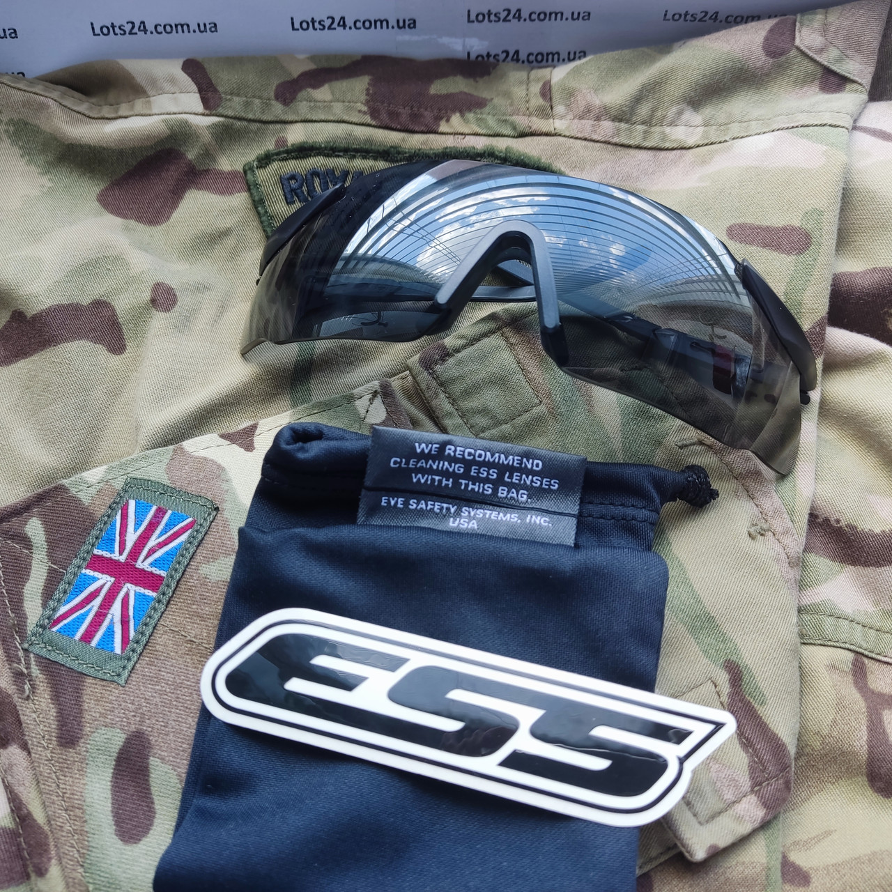 Сертифіковані балістичні окуляри ESS ICE тактичні армійські окуляри стрілецькі окуляри для полювання стрільби ЗСУ