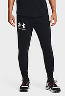 Мужские черные спортивные брюки UA RIVAL TERRY JOGGER Under Armour 1361642-001