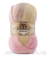 Angora gold batik Alize