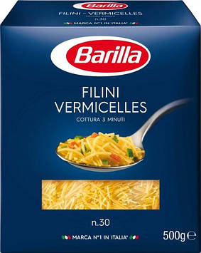 Макароні BARILLA 30 FILINI VERMICELLLES 500Г