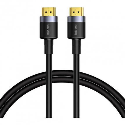 Кабель Baseus Cafule 4KHDMI Male To 4KHDMI Male Adapter Cable 2m CADKLF-F01 Black, фото 1