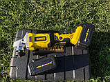 Акумуляторна болгарка Dewalt (Деволт) 48v 6a, в кейсі, УШМ, DCG405NT., фото 4