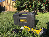 Акумуляторна болгарка Dewalt (Деволт) 48v 6a, в кейсі, УШМ, DCG405NT., фото 6