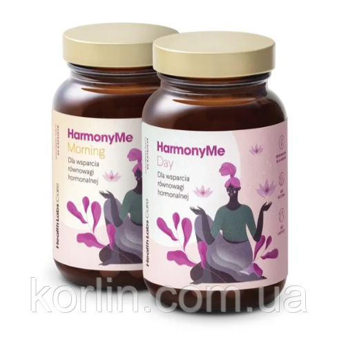 Біодобавка Для жінок Ранковий і Денний набір 60+60 кап Health Labs HarmonyMe Доставка з ЄС