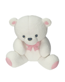 Цукрова фігурка "Ведмедик (рожевий)"