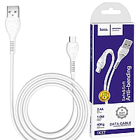 Кабель microUSB Hoco X37 Cool power 1m White