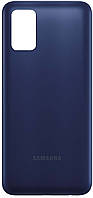 Задняя крышка Samsung A037 Galaxy A03s синяя оригинал