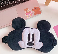 Маска для сна плюшевая "Plush Disney 2". Повязка на глаза