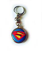 Брелок для ключів Супермен металевий (bk12)