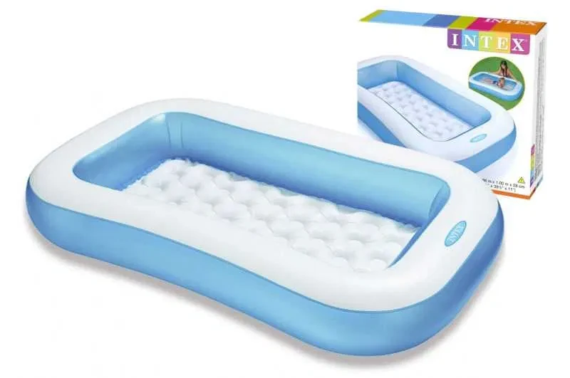 надувной бассейн  Intex 57403  детский  166*100*28 см Объем воды 128 л Дно надувное, фото 1
