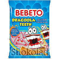 Цукерки жувальні Bebeto "Зуби Дракули" 80 грамів