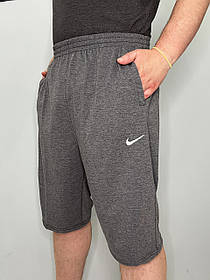 Бриджі чоловічі Nike у великих розмірах Сірий