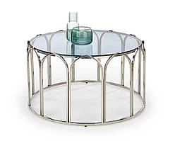 Журнальний столикOLIVIA 81 димчастий/хром (Halmar)