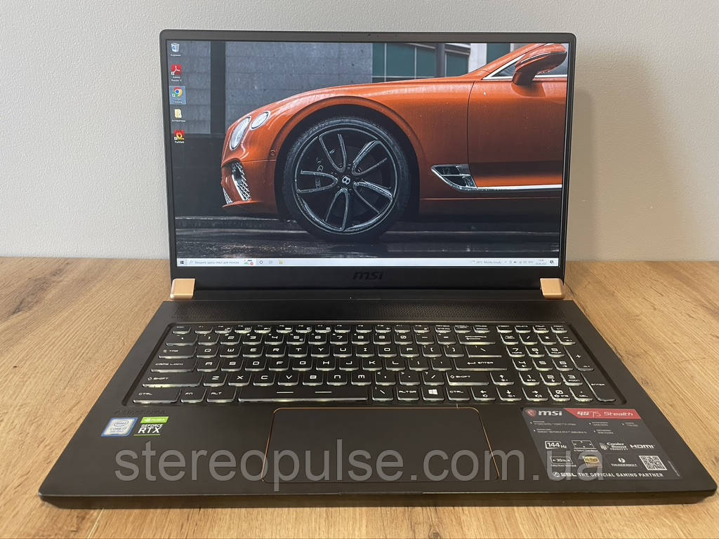 Ігровий ноутбук MSI GS75(MS-17G1): i7-9750H/RTX2070(8Gb)/ 16Gb DDR4/ 256 SSD M2