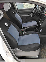 Чехлы салона Volkswagen Caddy 2004-2015, сзади Три отдельных сидения (авточехлы Кадди)