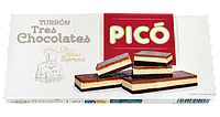 Туррон 3 шоколада Turron de Coco banado al Chocolate PICO 200 г Испания