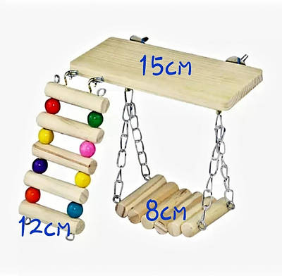 Набір драбинки та гойдалки для гризунів