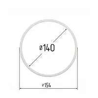 Протекторное термокольцо для натяжных потолков - диаметр 140 мм (наружный 154,2мм)