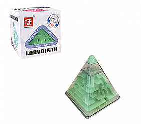 Головоломка Піраміка лабіринт F-3 пластикова (Зеленя)