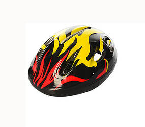Детский шлем велосипедный MS 0013 с вентиляцией (Черный)
