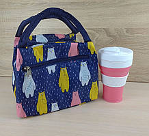 Комплект Термосумка + Складна питна склянка