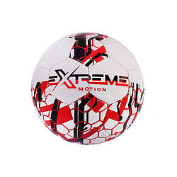 Мяч футбольный FP2108, Extreme Motion №5 Диаметр 21, PAK MICRO FIBER, 435 грамм (Красный)