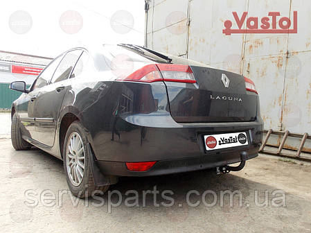 З'ємний фаркоп на Renault Laguna III 2007-2015 (Рено Лагуна ліфтбек), фото 1