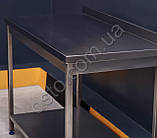 Стіл виробничий із полицею 1800/700/850 мм, фото 3