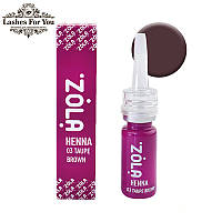 Хна для бровей ZOLA Henna 03 Taupe Brown, 10 г