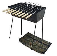 Комплект Metal-Best мангал-валіза на 10 шампурів | 3мм