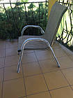 Крісло садове MOSLER Halmar сірий, фото 4