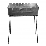 Мангал-валіза Metal-Best на 8 шампурів |два рівня| 2мм + чохол в подарунок, фото 3