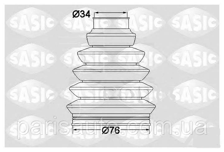 Пыльник полуоси Комплект пылника приводной вал SASIC 1904033 RENAULT GRAND SCENIC II - фото 1 - id-p266422608