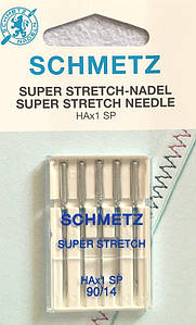 Голка Super Stretch НАх1 SP 90/14 для еластичних матеріалів і трикотажних виробів (шметс-19)