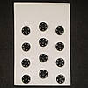 D=19мм, пришивні застібки-кнопки для одягу Sindtex 12шт метал колір чорний, фото 4