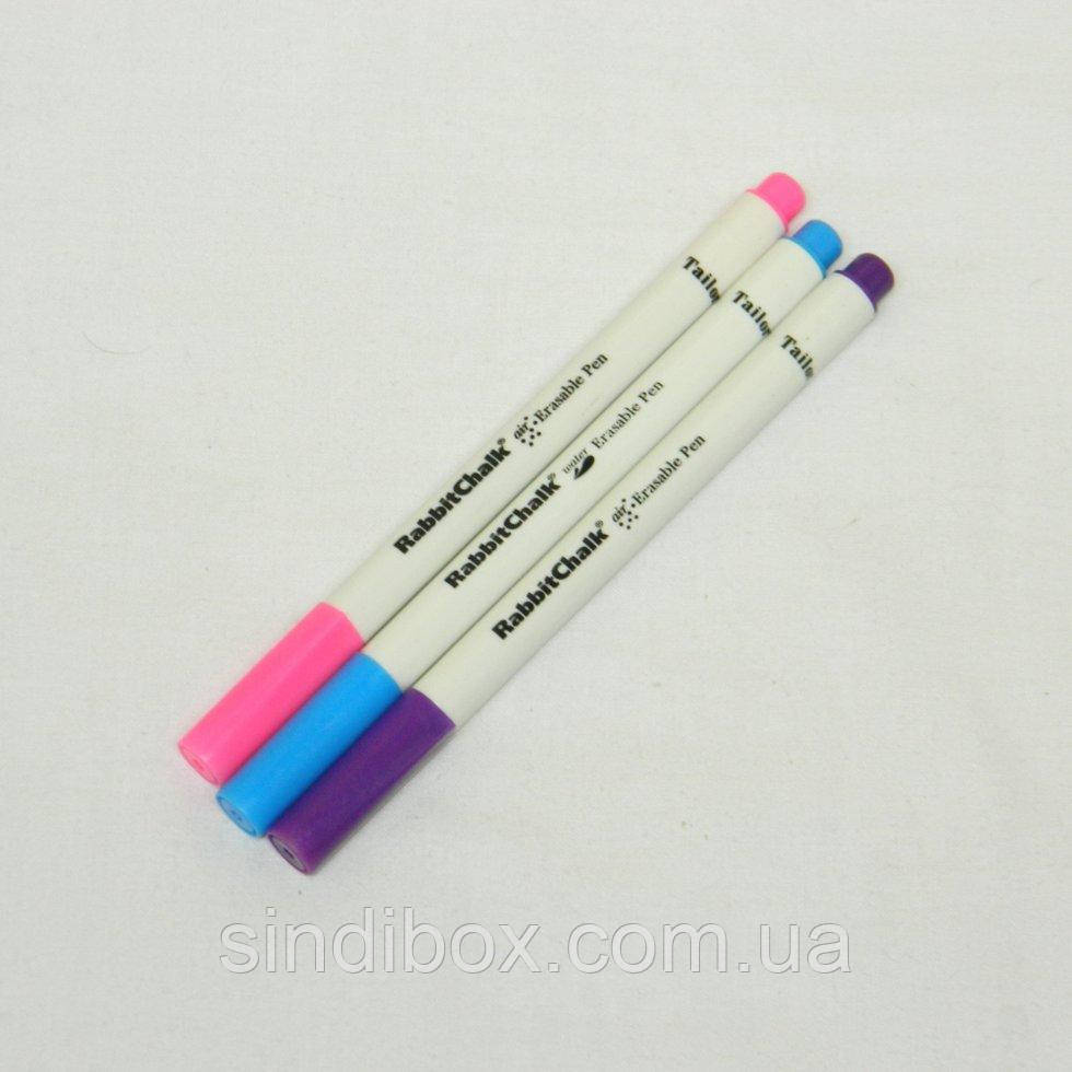 Исчезающий (водорастворимый) маркер Rabbit Chalk для ткани, голубой - фото 3 - id-p1102565698