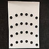 D=8,5мм, пришивні застібки-кнопки для одягу Sindtex 24шт метал колір чорний, фото 4