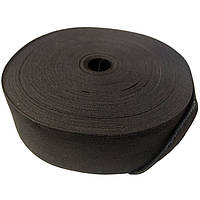 Широкая бельевая резинка для одежды Sindtex черная 5 см х 22,5 м