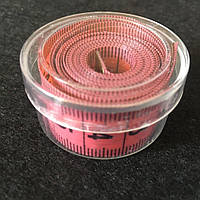 Сантиметр Швейный (в пластиковой коробочке) 1,5м. цвет ассорти