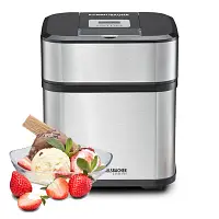 Автоматическая мороженица с таймером Rommelsbacher IM 12 Kurt электрическая машина для мороженого и сорбетов