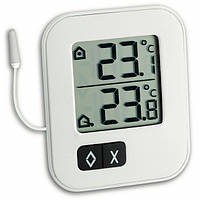 Цифровой комнатный/уличный термометр с проводным датчиком TFA MOXX 30104302