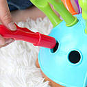Дитяча розвиваюча гра сортер 2150 Веселий Їжачок по методиці монтессорі, фото 2