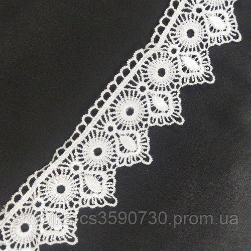 Купить Кружево макраме Sindtex 4см (13м) Цвет - Белый (11-L0205-1 ...