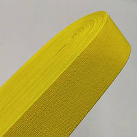 Резинка для одежды широкая Sindtex 3см Жёлтая