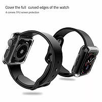 Чохол із захисним склом для Apple Watch 44 мм Transparent, фото 7